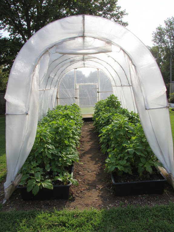 affordable arched pvc greenhouse