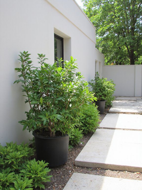 flexible minimalist garden design