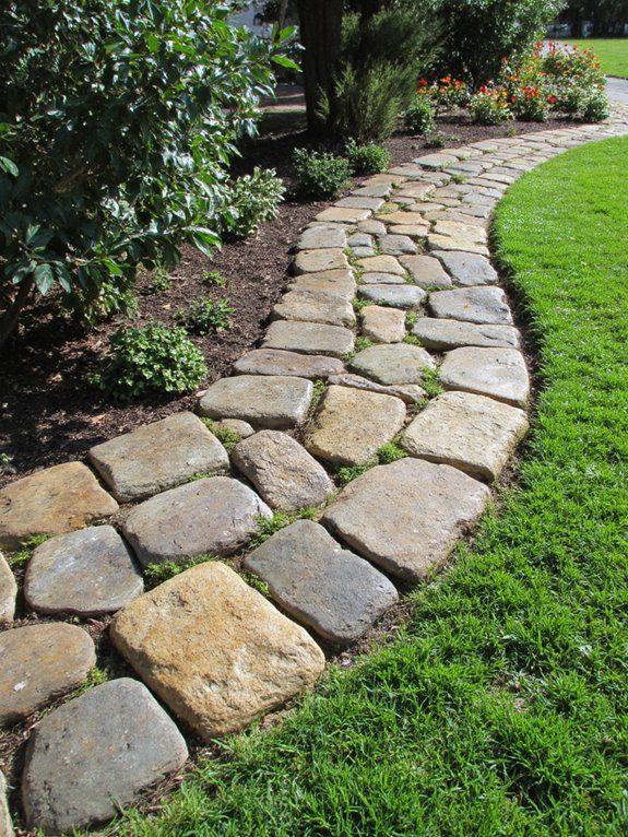 stylish durable garden edging