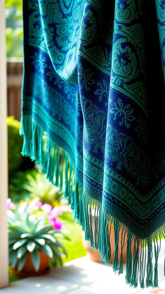 add texture with textiles