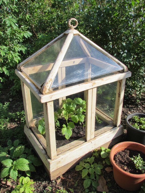 affordable mini greenhouse gardening