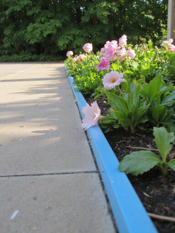 affordable plastic garden edging