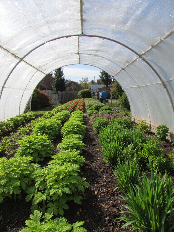 affordable polythene greenhouse solution