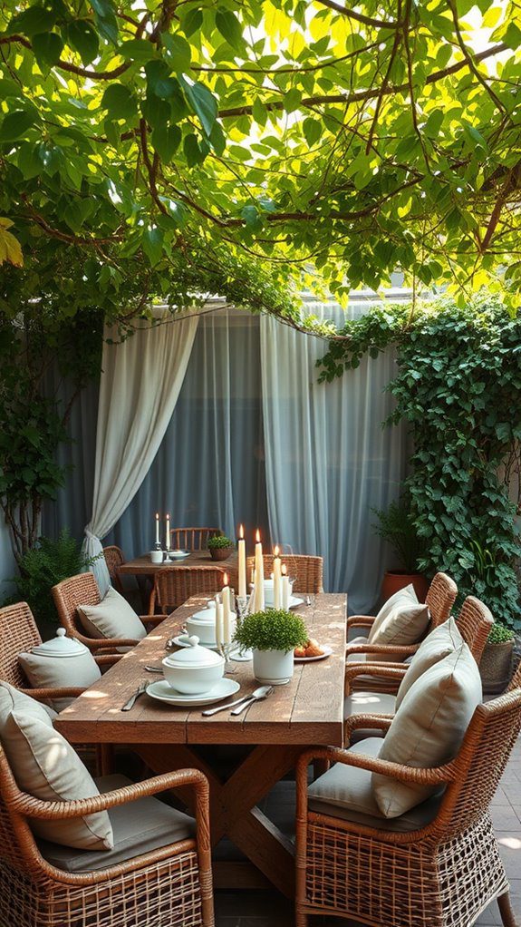 al fresco dining experience