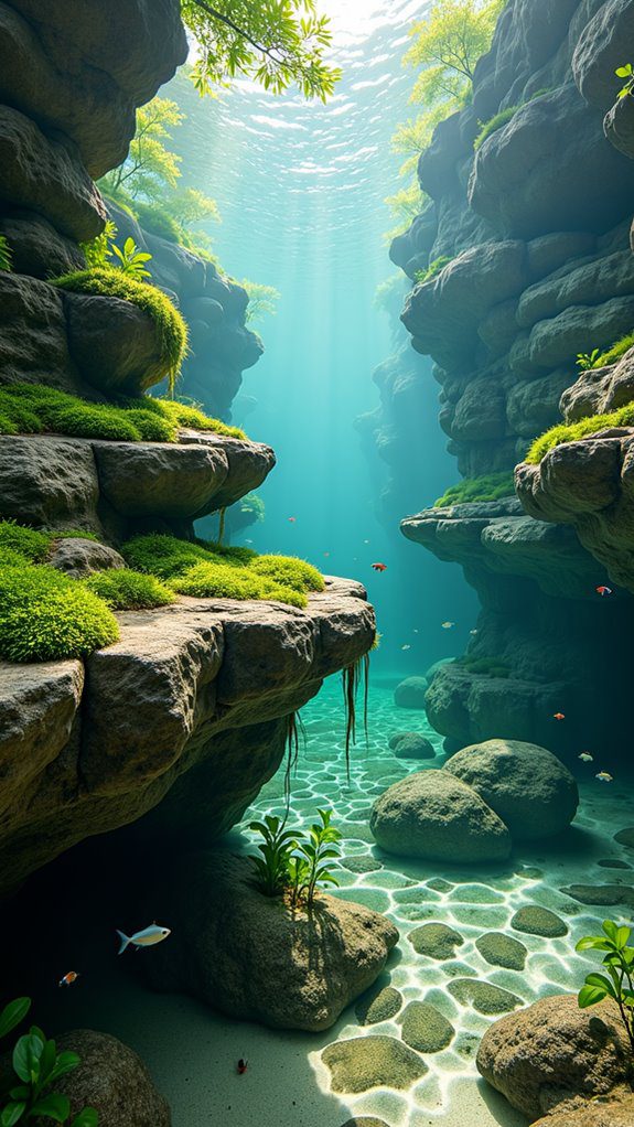 aquatic rock landscape design