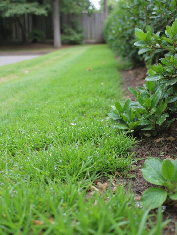 budget friendly natural garden edging