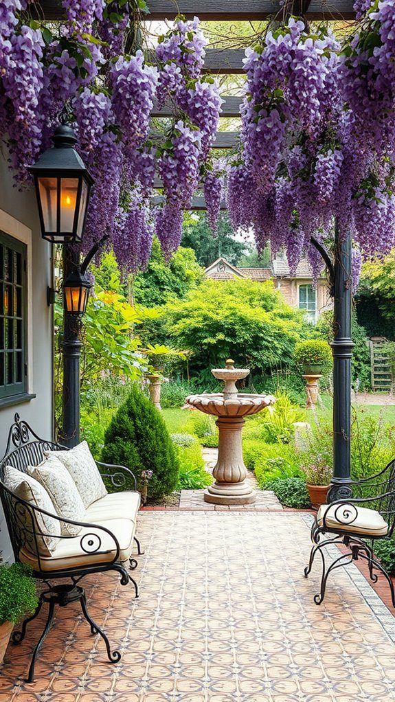 charming retro outdoor decor