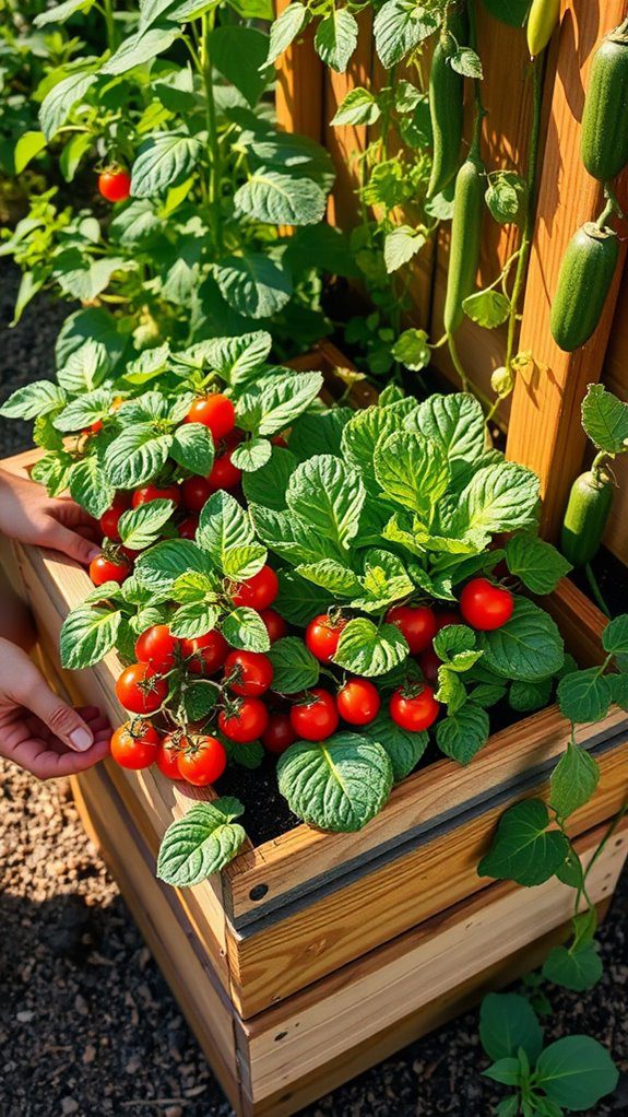 compact vegetable gardening tips