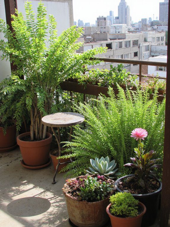 container friendly plant selection