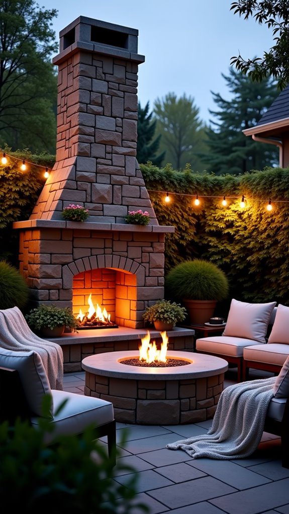 cozy elevated living areas