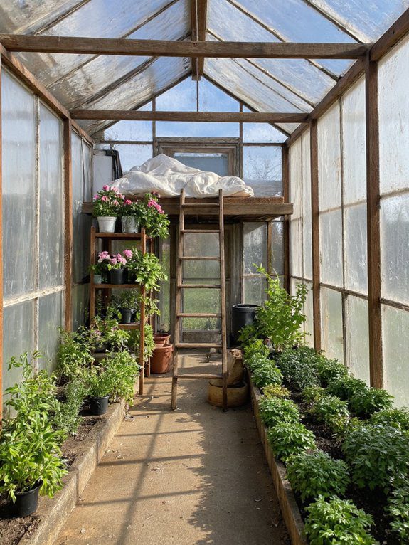 cozy greenhouse retreat project