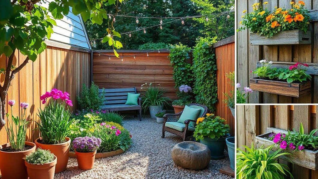 creative small garden designs