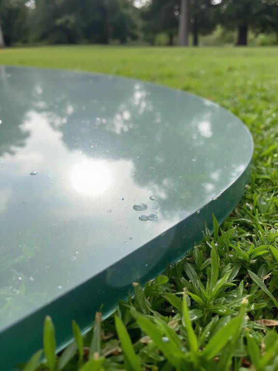 dazzling modern glass edging