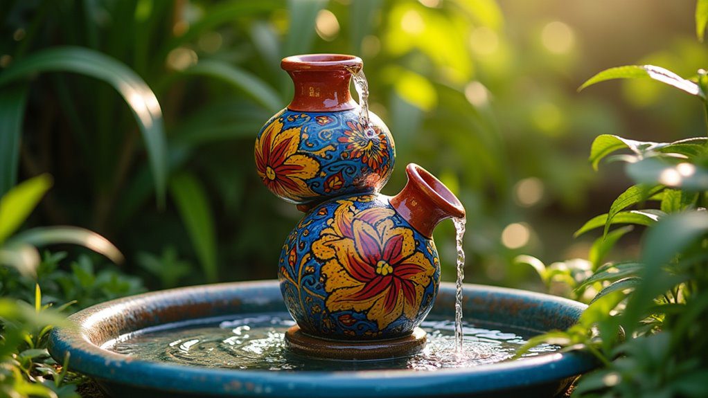 decorative ceramic water fountain
