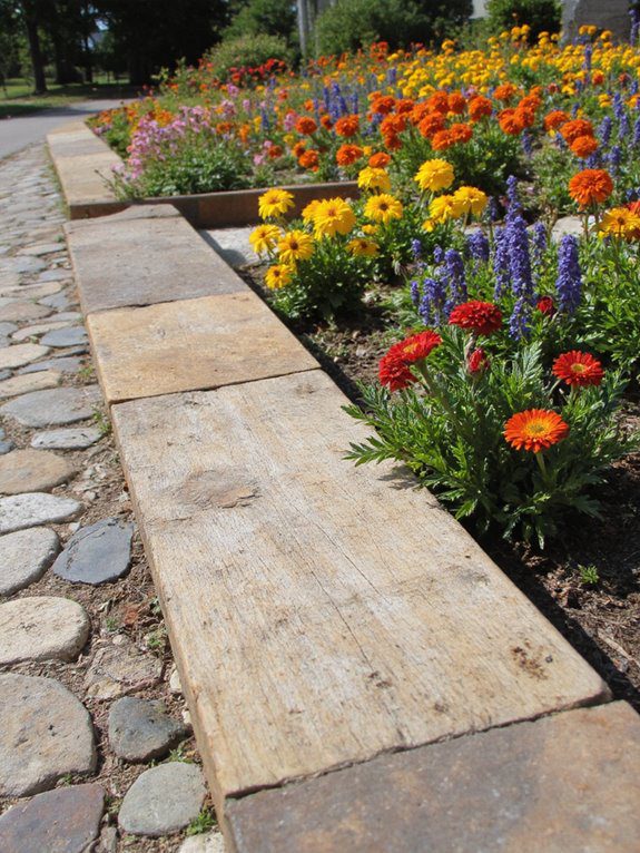 diverse garden edging options