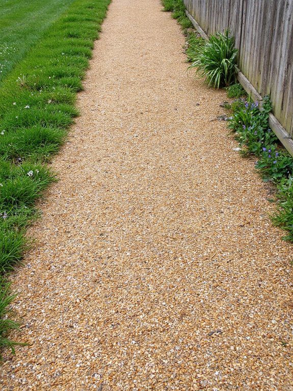 durable gravel pathway construction