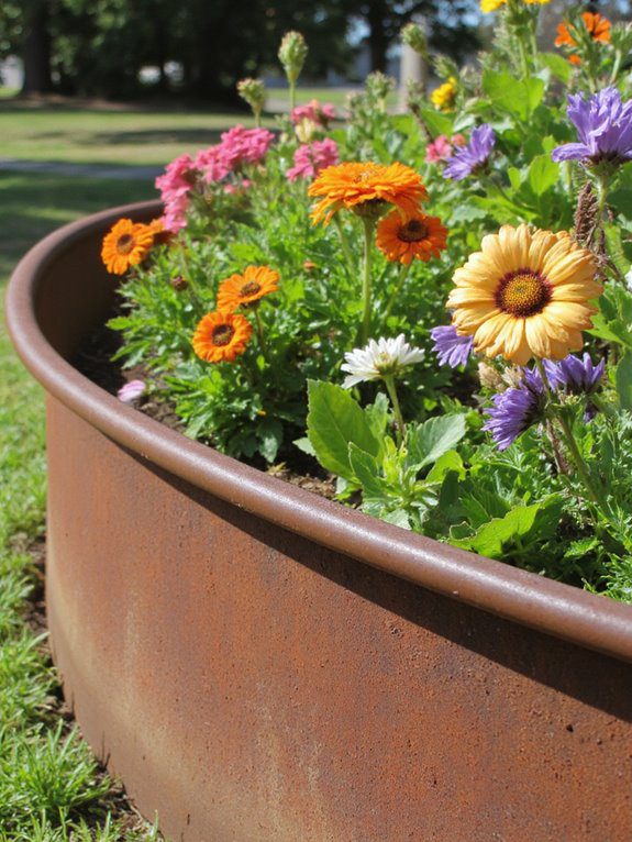 durable low maintenance garden edging