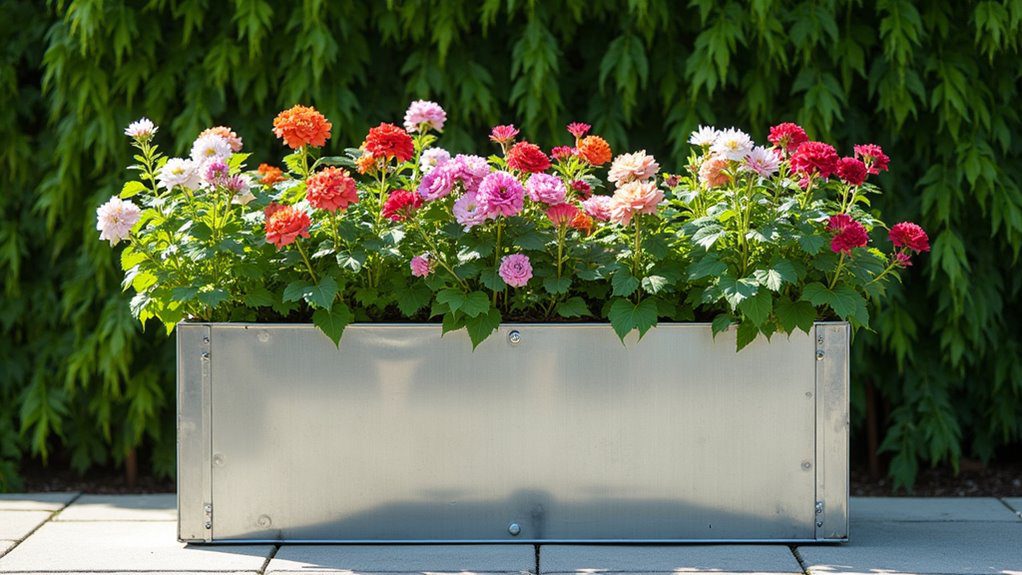 durable outdoor planting container