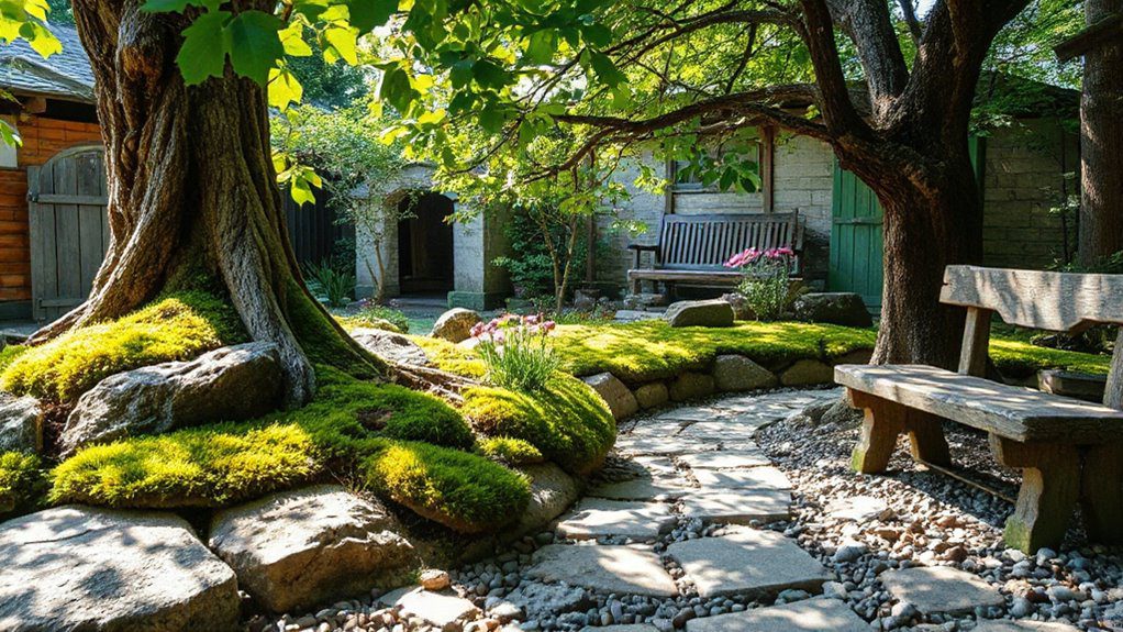 embracing natural garden imperfections