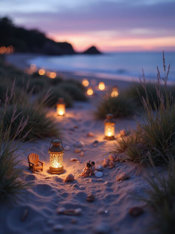 enchanting beach garden lights