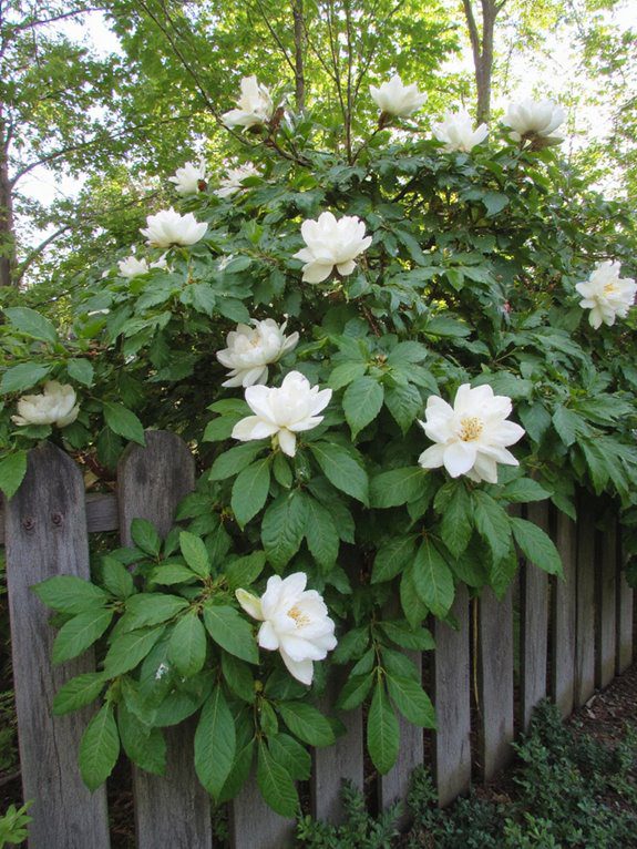enchanting privacy hedge beauty