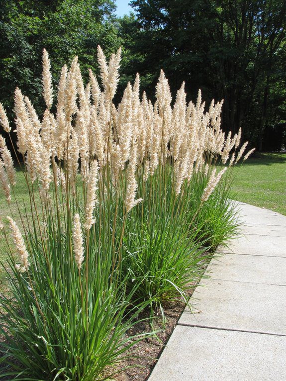 enhance garden with grasses