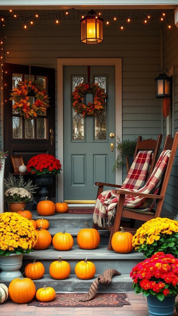 festive seasonal decorations showcase