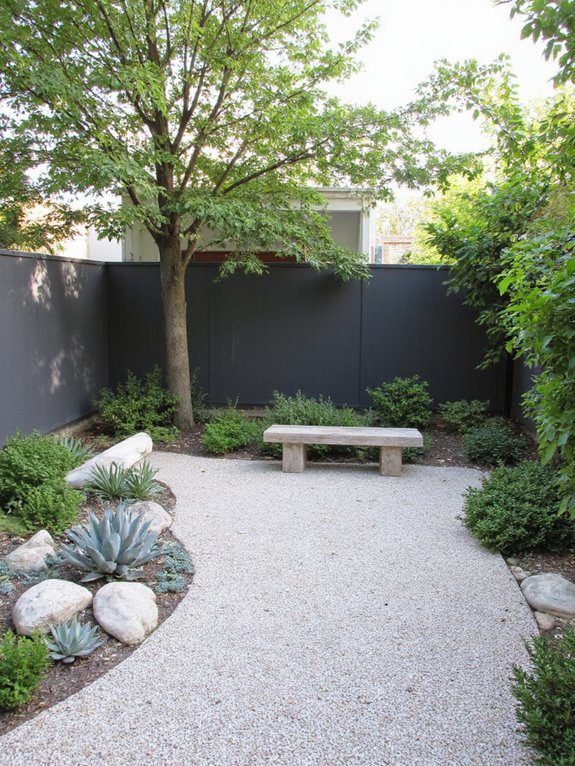 functional minimalist garden design