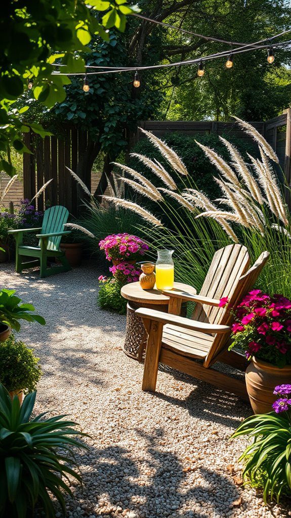 gravel patio design ideas