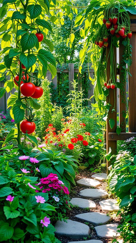 grow food in gardens