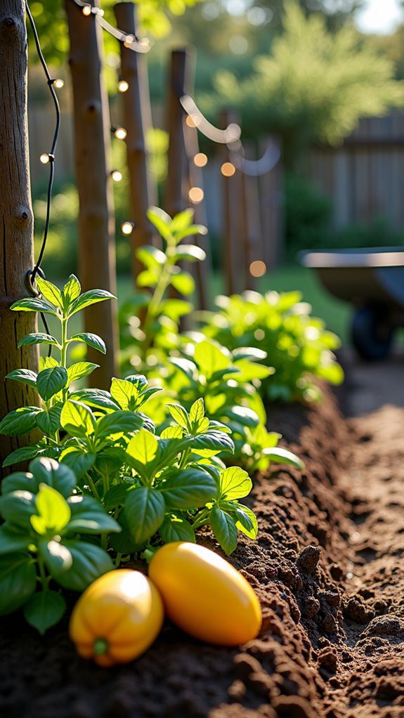 grow vegetables and herbs