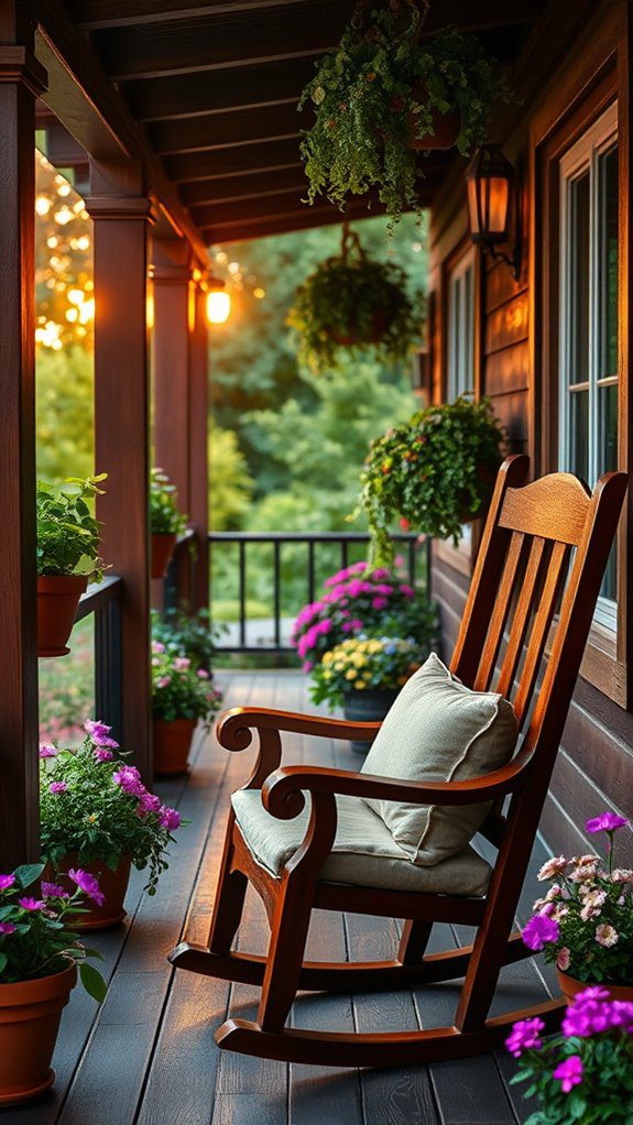 include a rocking chair