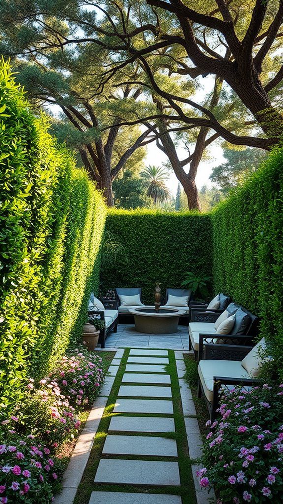 landscaping for enhanced privacy