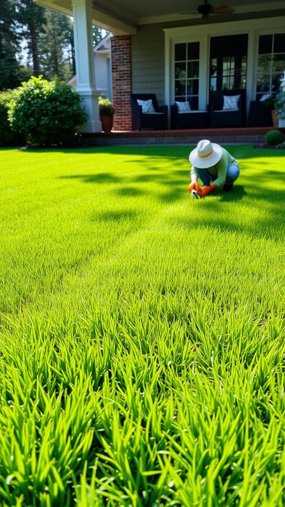 lawn care and maintenance