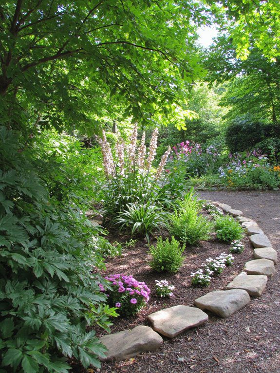 living plant garden borders