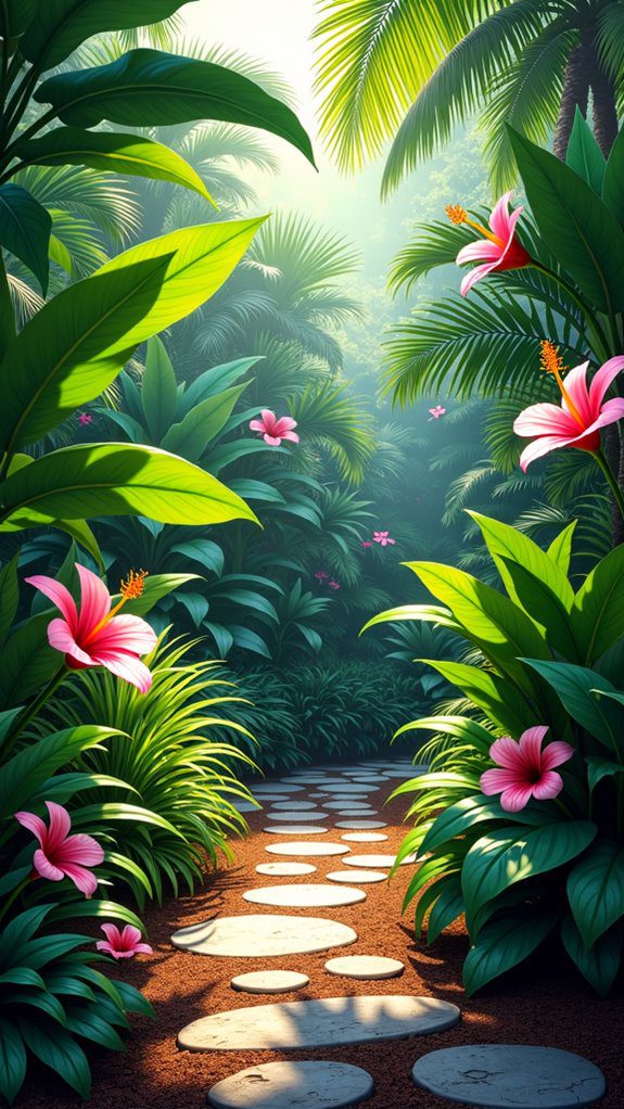 lush plantings for corners