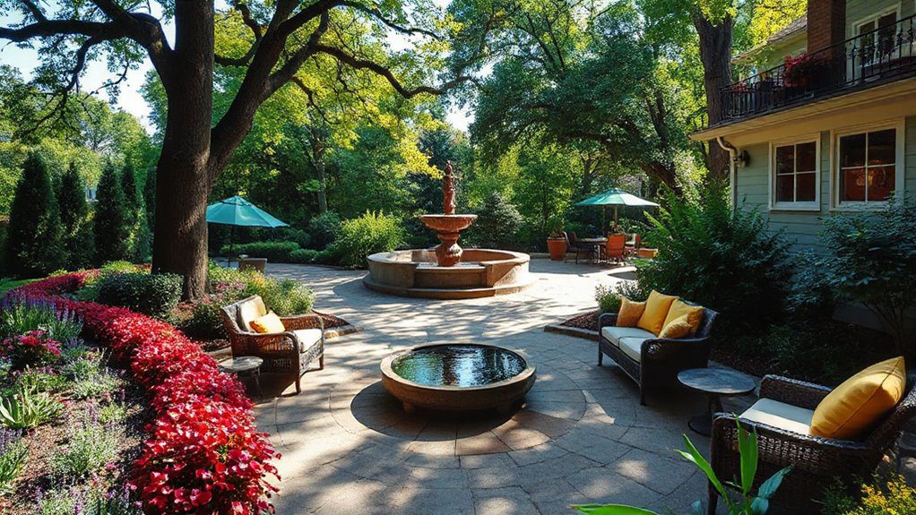 luxury backyard garden transformations