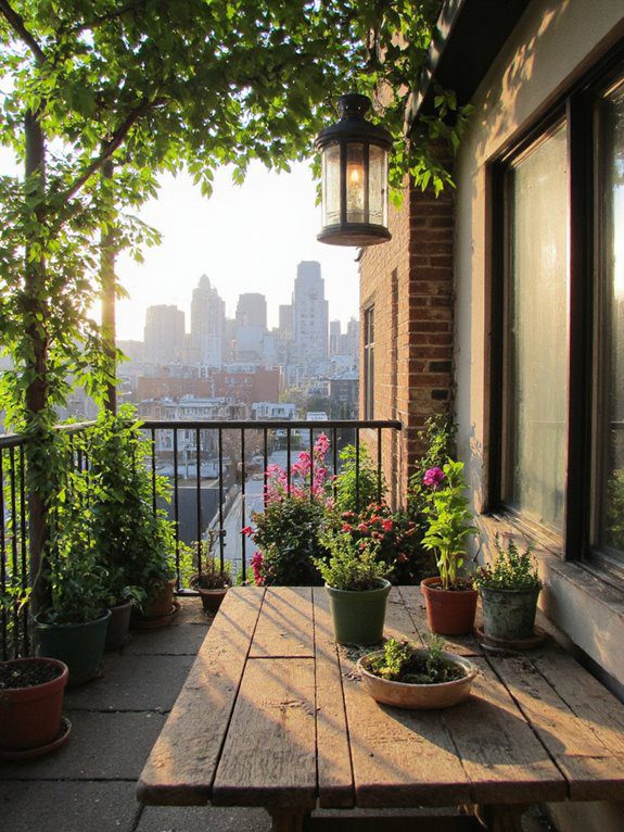 magical balcony lighting ideas