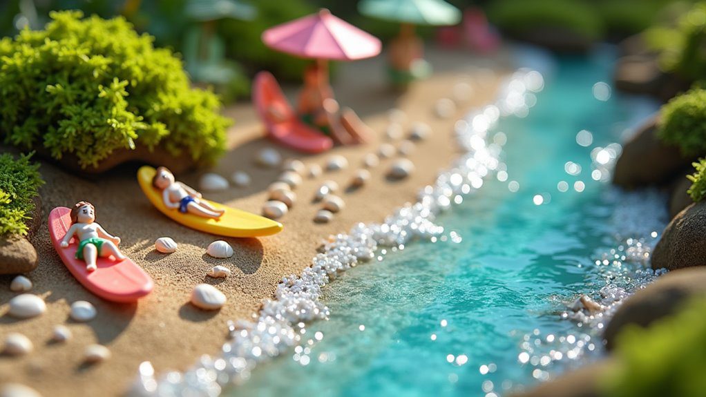 miniature beach fairy gardens