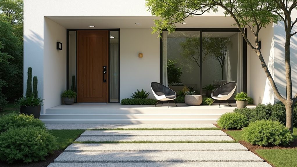 minimalist garden front designs