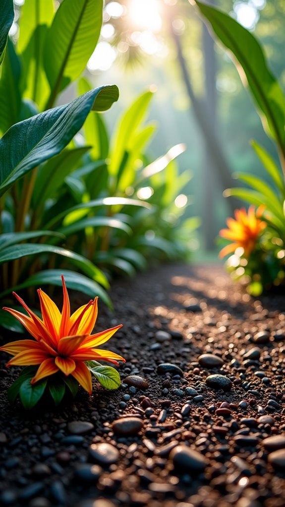 mulch aids moisture retention