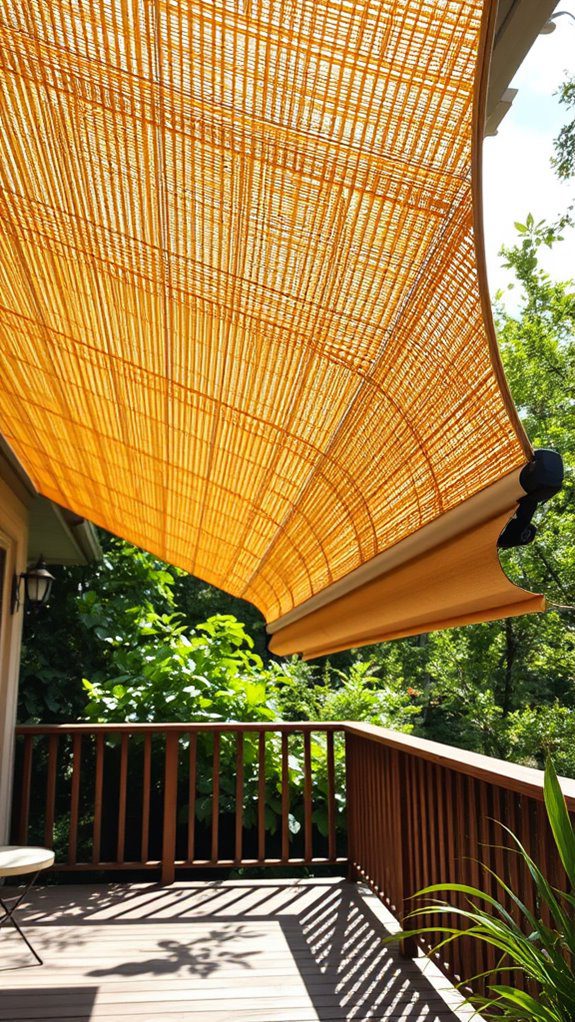 natural bamboo shade solution