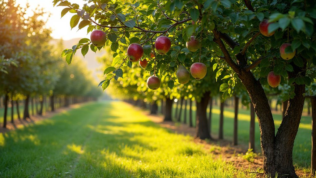 orchard fruit tree corner