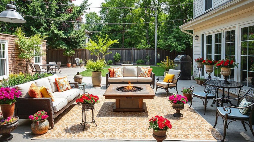 outdoor entertaining space inspiration