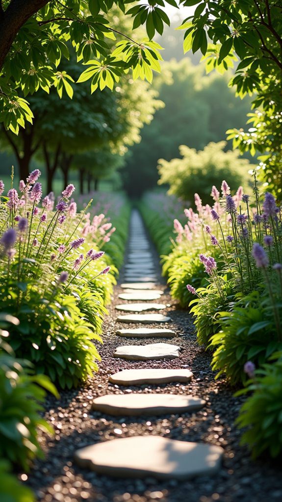 pathway with defined edges
