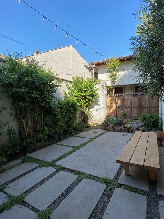 personalize your courtyard space