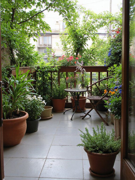 planter placement for gardens