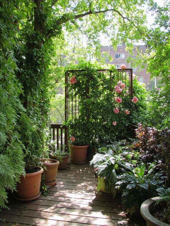 privacy with plants solutions