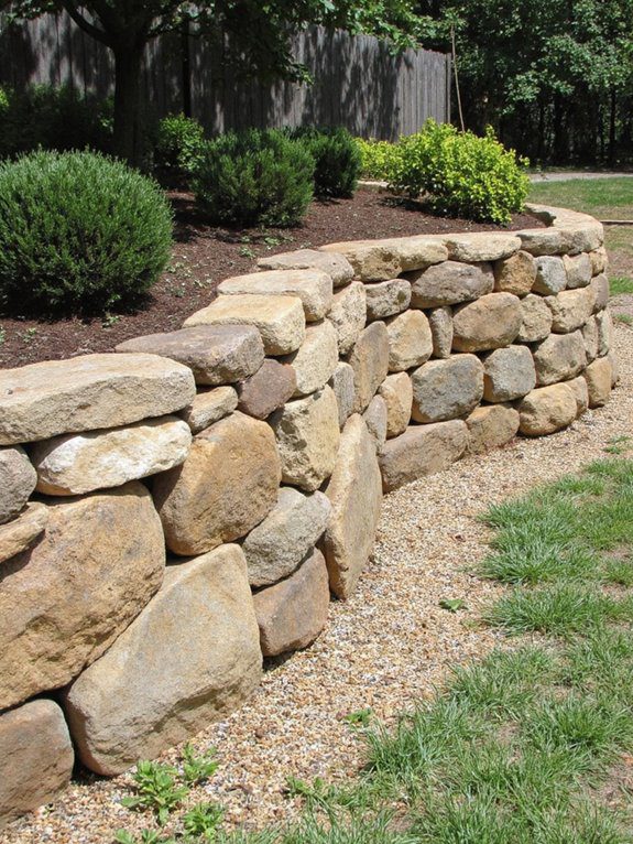 rock wall construction tips