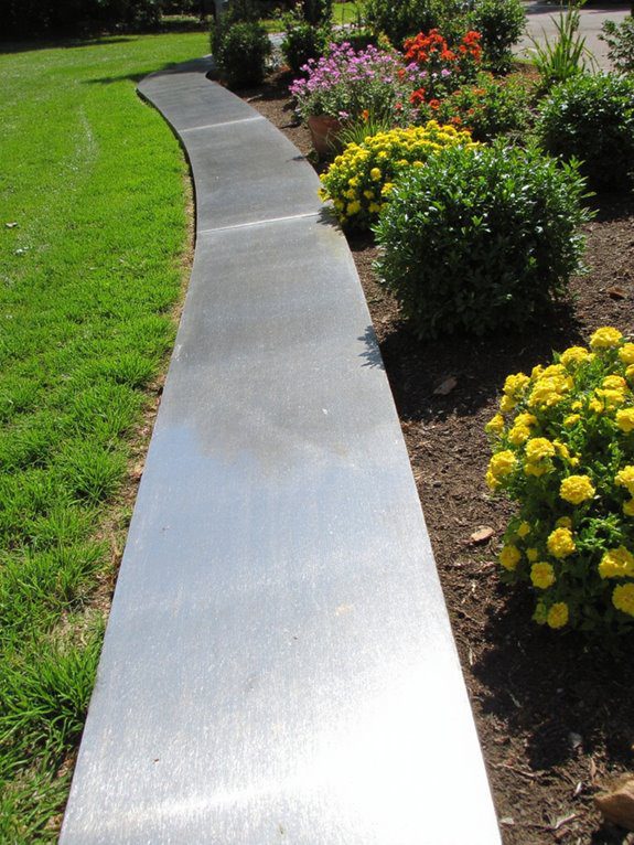 stylish durable garden edging